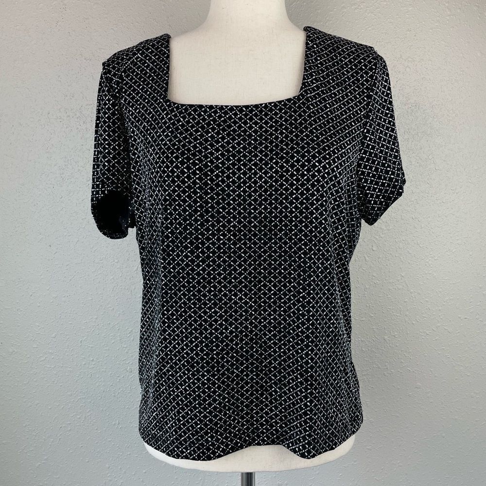 Vintage J.B.S. Ltd. Formal Blouse Top Size XL EUC